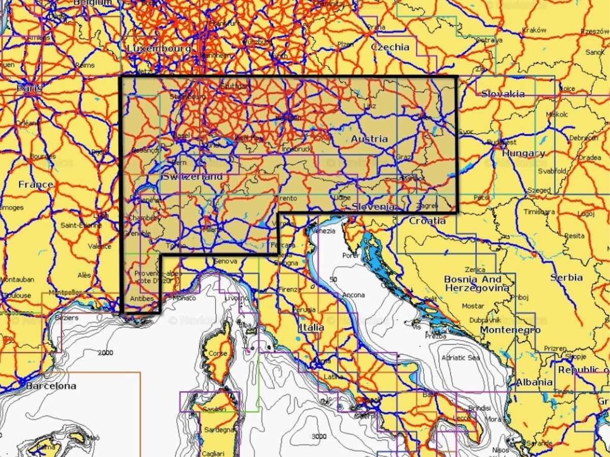 Navionics Elektronische Seekarte Regular