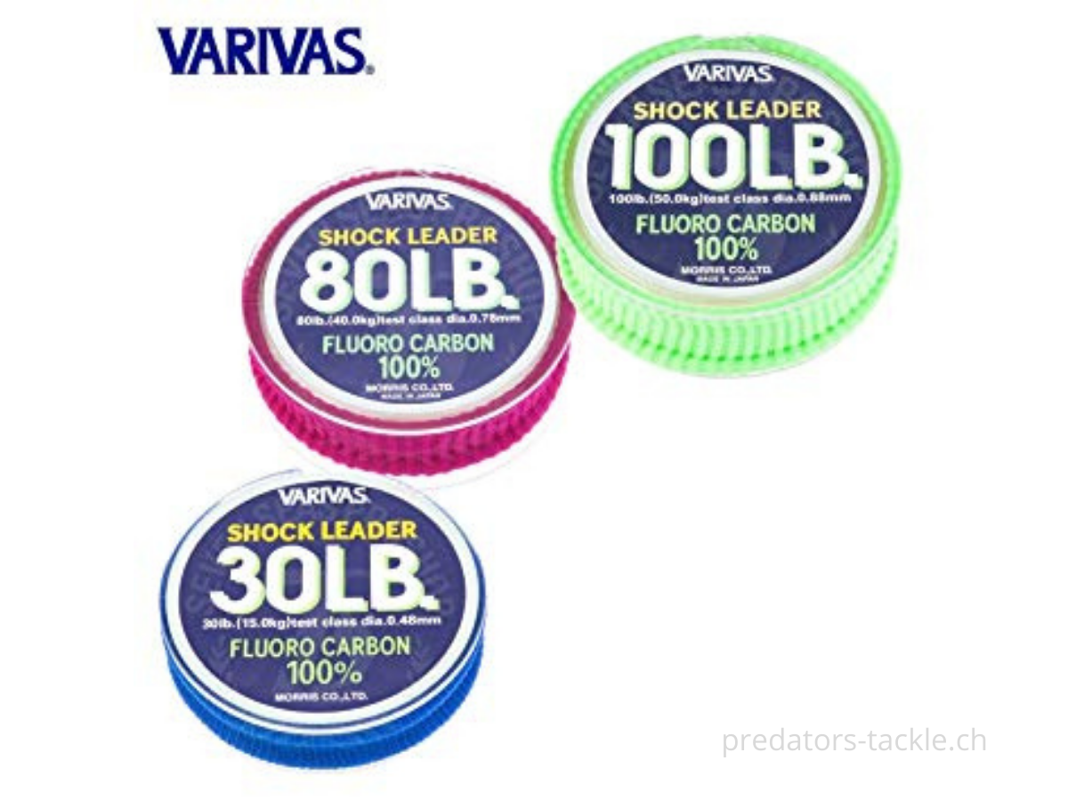 VARIVAS Shock Leader 100% Fluorocarbone