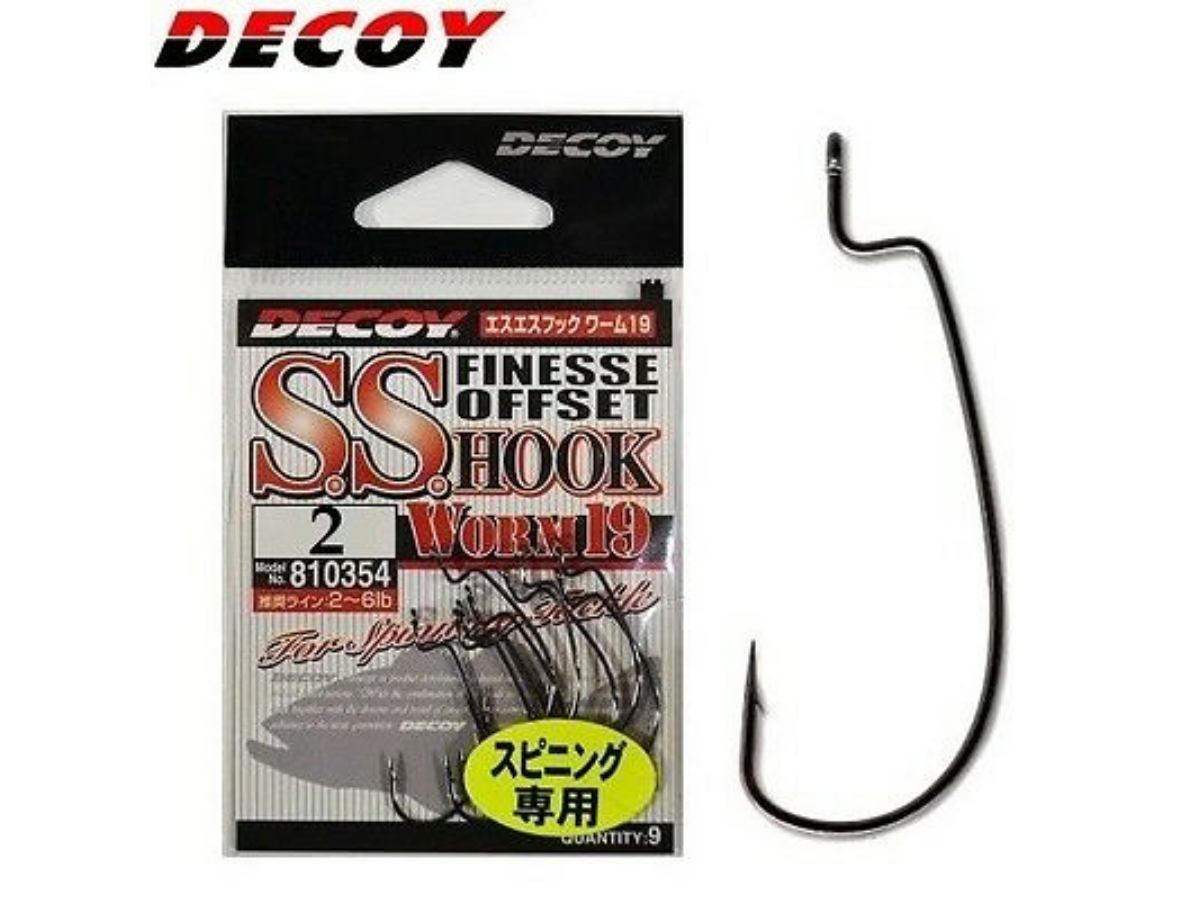 Decoy S.S Finesse Hook Worm 19