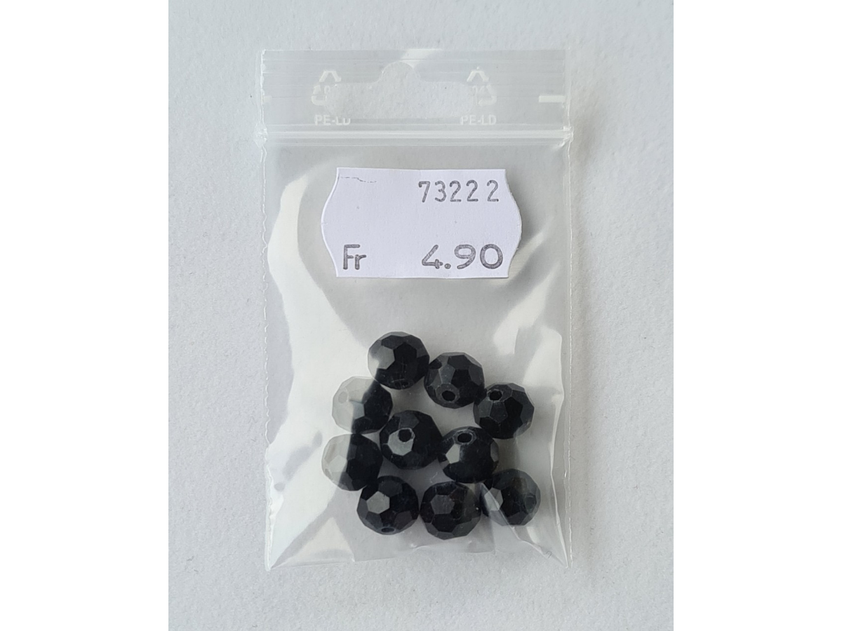 Perles de verre 8mm