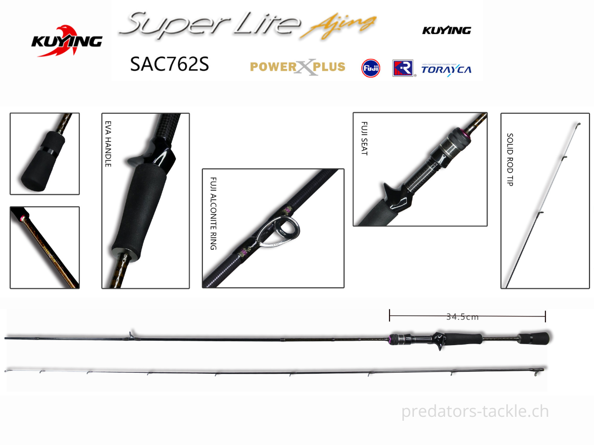 Kuying Super Lite Ajing Casting